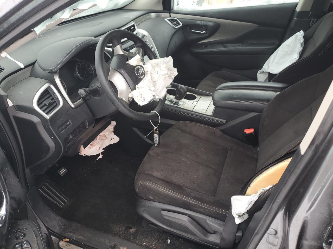 2017 Nissan Murano VIN 5N1AZ2MG8HN109619 Copart auction photo, front end / side damage thumbnail 7