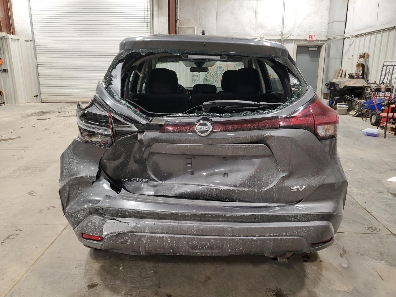 2021 Nissan Kicks VIN 3N1CP5CV4ML502597 Copart auction photo, rear end damage thumbnail 6
