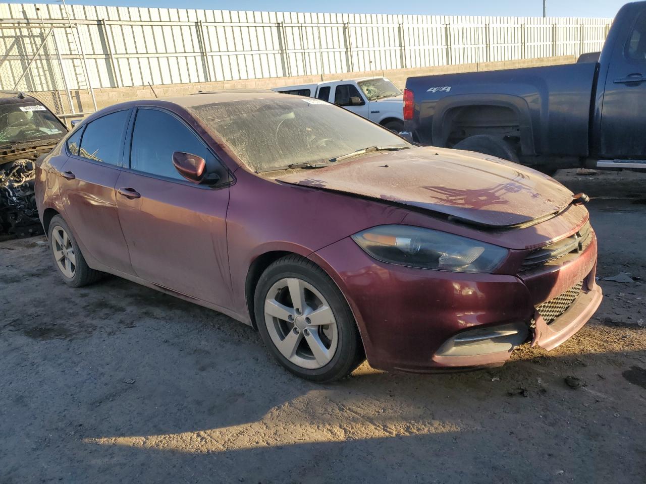 2015 Dodge Dart VIN 1C3CDFBB3FD253905 Copart auction photo, all over damage thumbnail 4