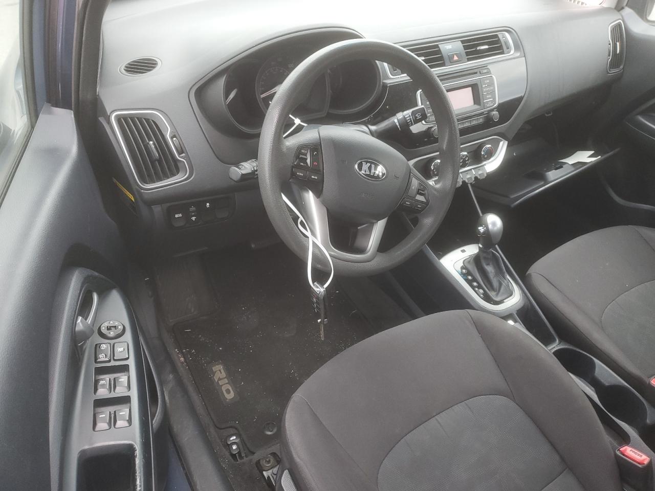 2016 KIA Rio VIN KNADM4A38G6664895 Copart auction photo, mechanical / damage history damage thumbnail 8
