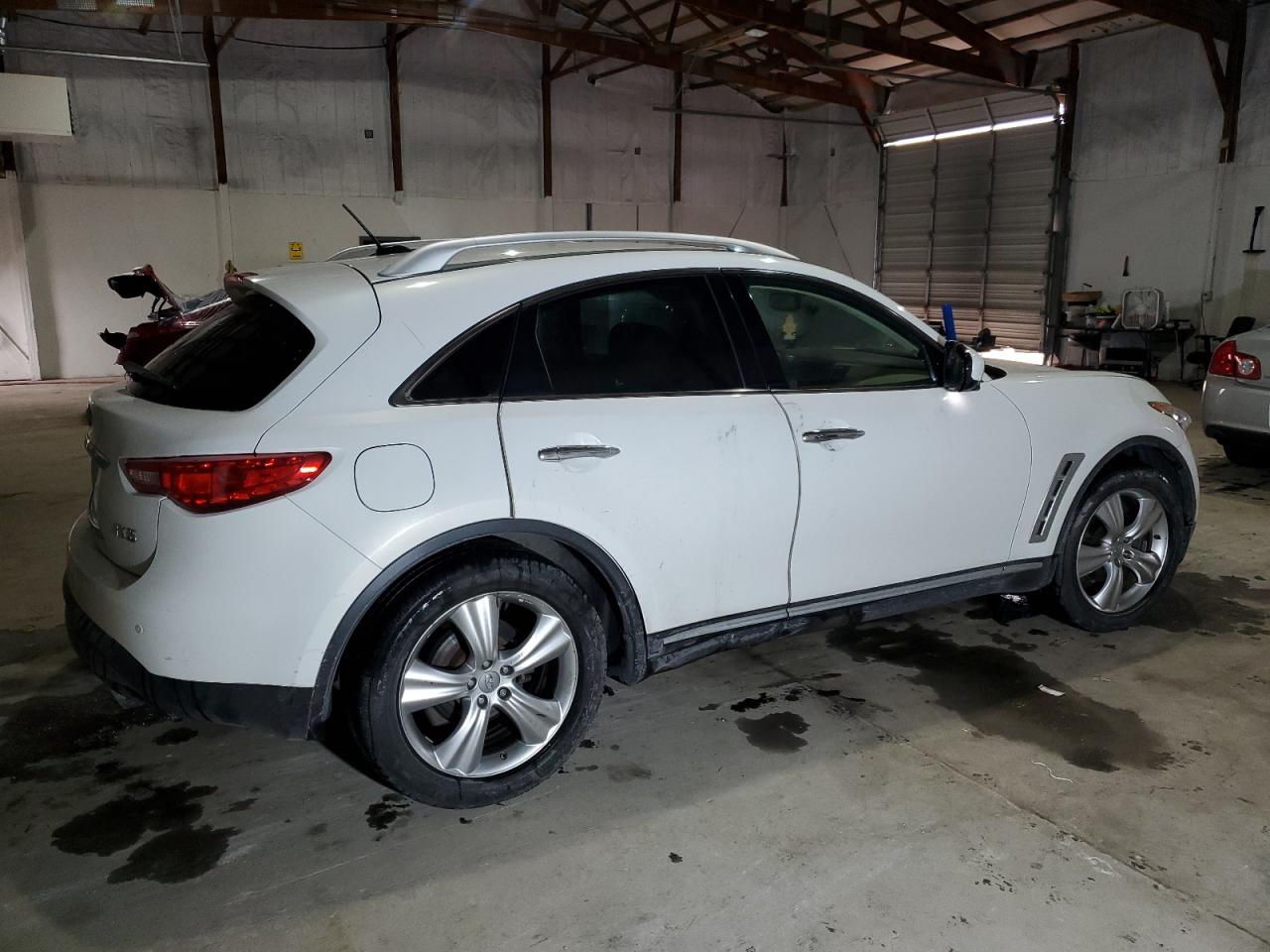 2011 Infiniti FX VIN JN8AS1MW5BM141343 Copart auction photo, undercarriage / front end damage thumbnail 3