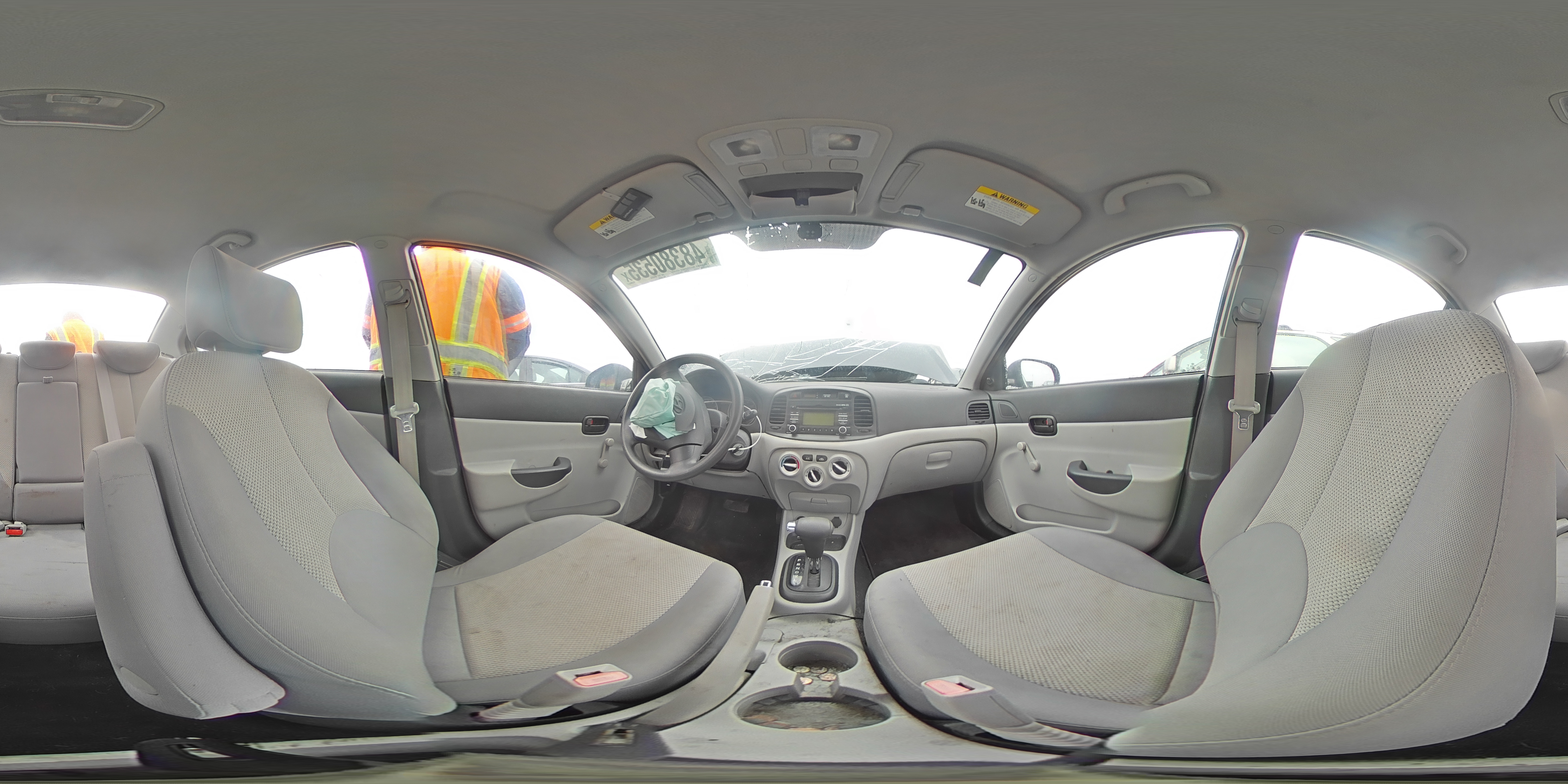 2010 Hyundai Accent VIN KMHCN4AC4AU526961 Copart auction photo, front end damage thumbnail 13