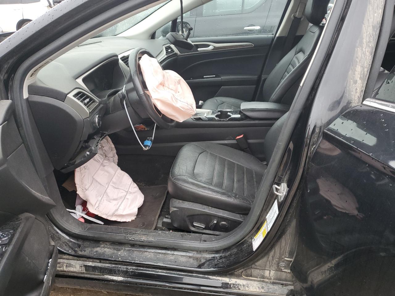 2015 Ford Fusion VIN 3FA6P0HDXFR110906 Copart auction photo, front end damage thumbnail 7