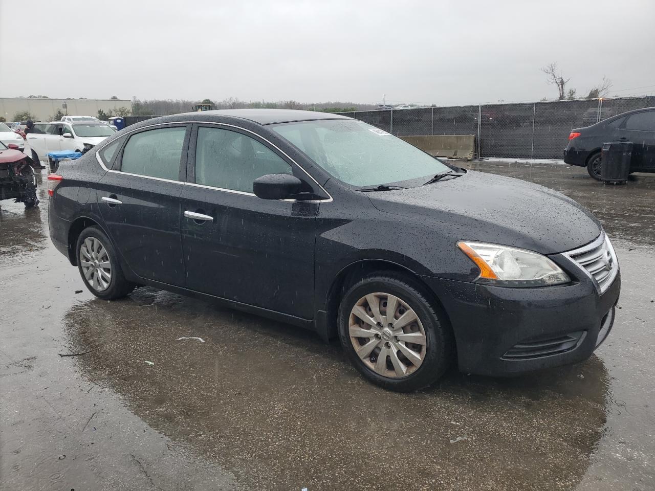 2015 Nissan Sentra VIN 3N1AB7AP4FY302248 Copart auction photo, minor dent/scratches damage thumbnail 4