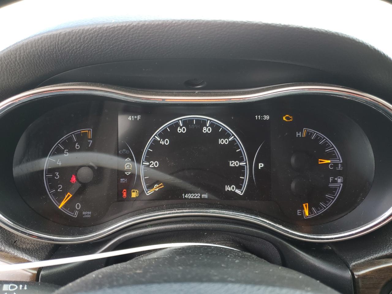 2014 Jeep Grand Cherokee VIN 1C4RJEBG2EC270798 Copart auction photo, front end damage thumbnail 9