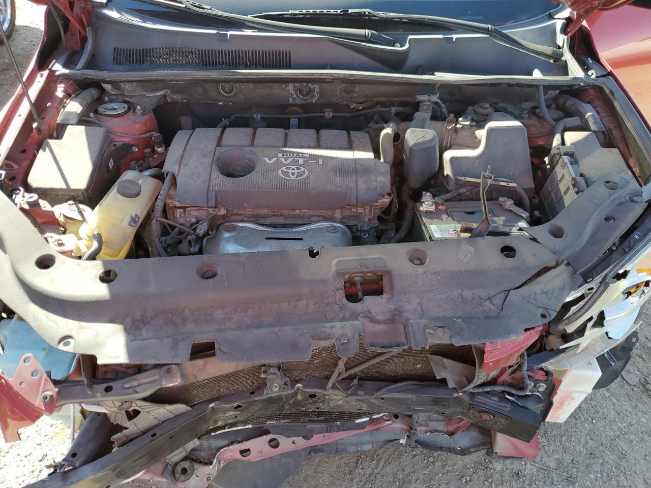 2010 Toyota RAV 4 VIN 2T3BF4DV4AW032158 Copart auction photo, front end damage thumbnail 13