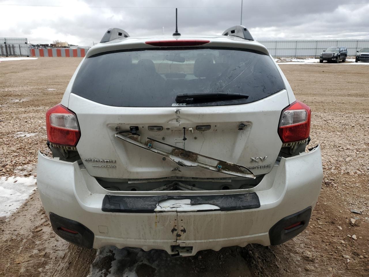 2014 Subaru XV VIN JF2GPAWC5E8264858 Copart auction photo, side / rear end damage thumbnail 6