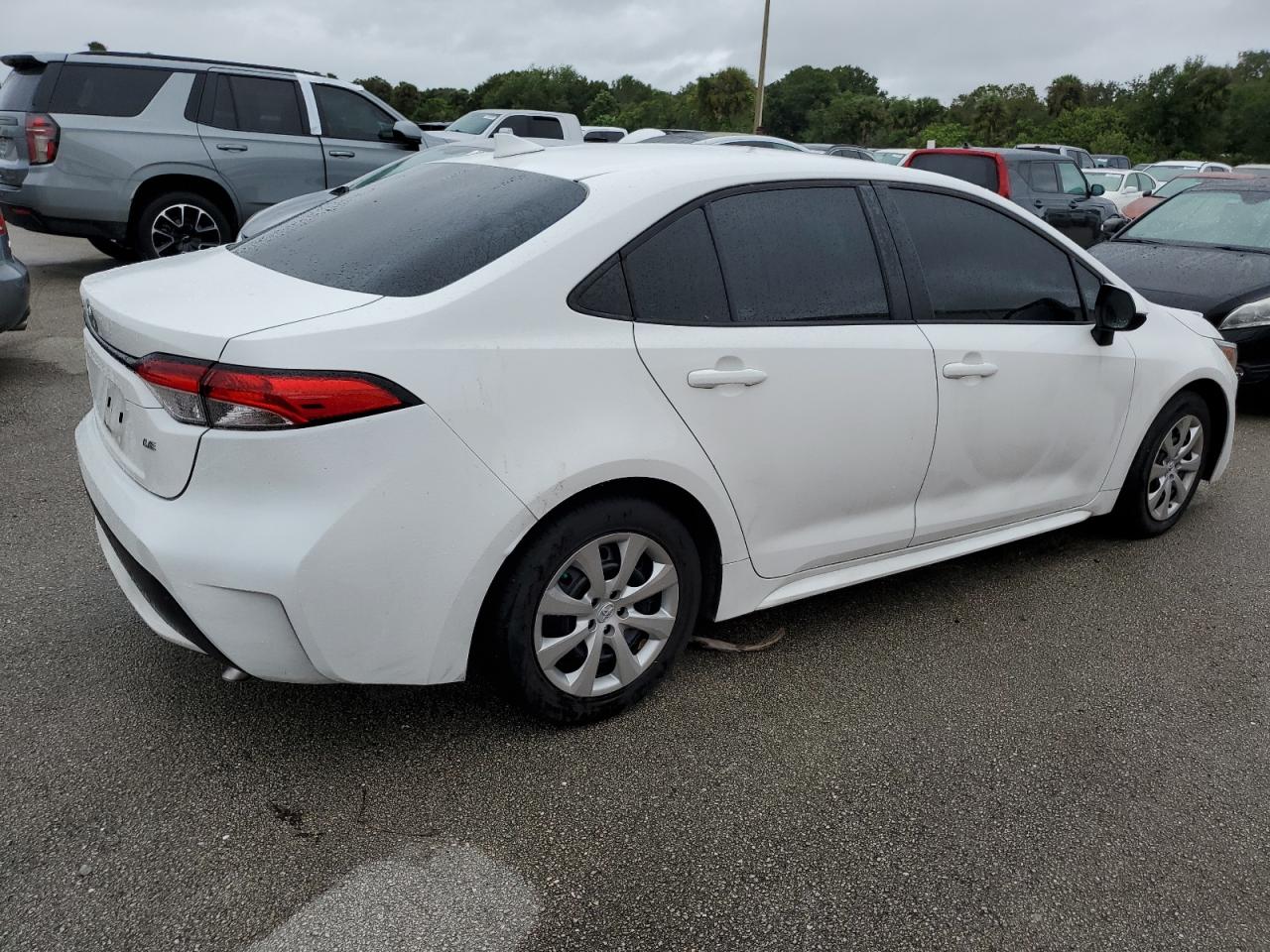2022 Toyota Corolla VIN 5YFEPMAE6NP283407 Copart auction photo, water/flood damage thumbnail 3