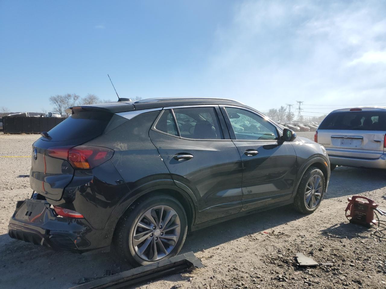 2020 Buick Encore VIN KL4MMFSL2LB128520 Copart auction photo, side / undercarriage damage thumbnail 3