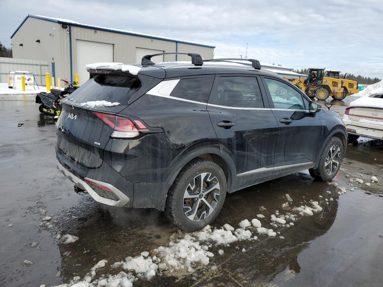 2023 KIA Sportage VIN KNDPVCAG2P7026775 Copart auction photo, side damage thumbnail 3