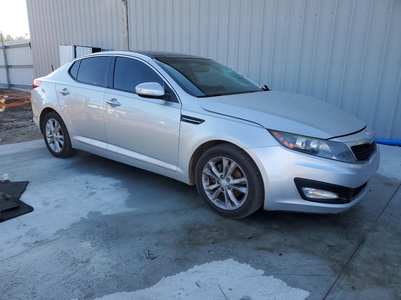2012 KIA Optima VIN 5XXGN4A76CG039066 Copart auction photo, front end damage thumbnail 4