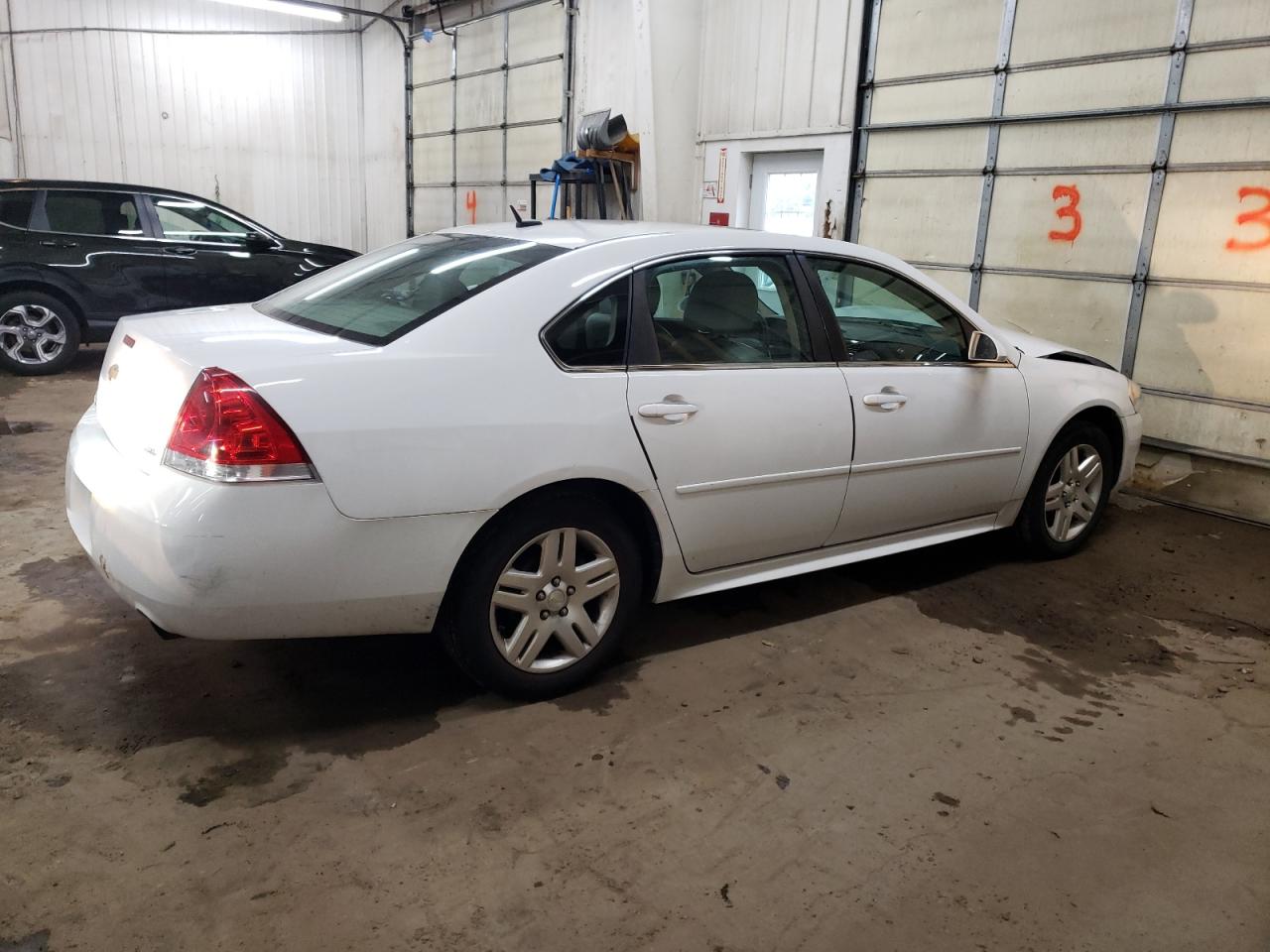 2014 Chevrolet Impala VIN 2G1WB5E37E1181865 Copart auction photo, front end damage thumbnail 3