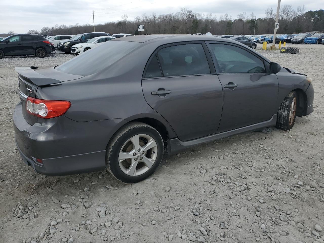 2012 Toyota Corolla VIN 5YFBU4EE5CP015726 Copart auction photo, front end damage thumbnail 3