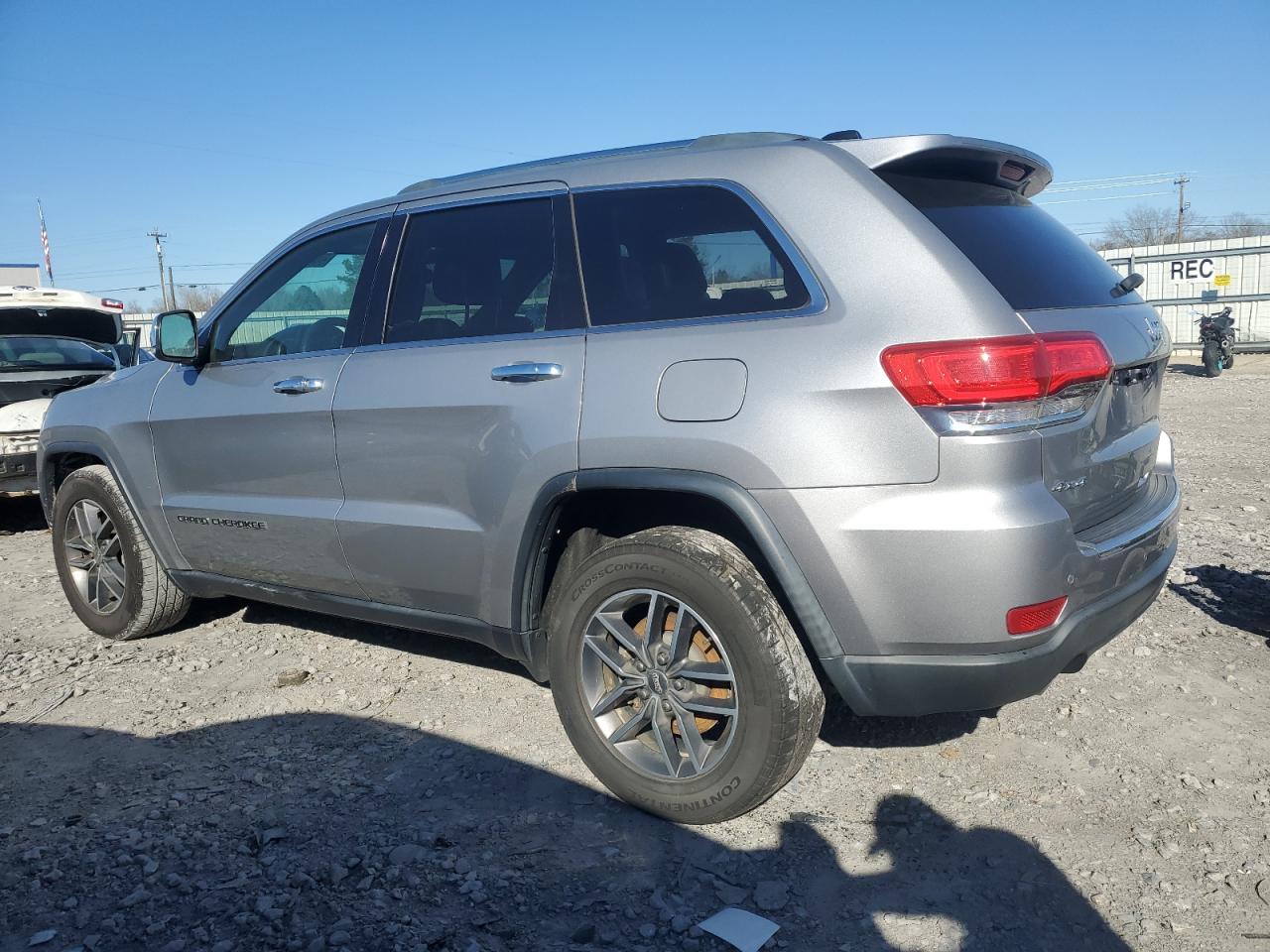 2018 Jeep Grand Cherokee VIN 1C4RJFBT2JC344010 Copart auction photo, side damage thumbnail 2