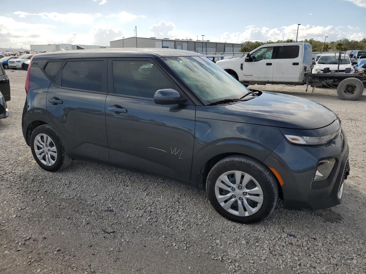 2022 KIA Soul VIN KNDJ23AU2N7819771 Copart auction photo, water/flood damage thumbnail 4
