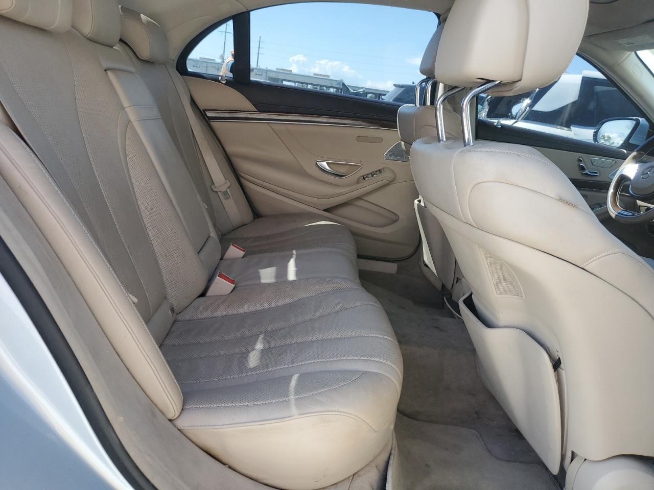 2015 Mercedes-Benz S-klasse VIN WDDUG8CBXFA130482 Copart auction photo, water/flood damage thumbnail 10