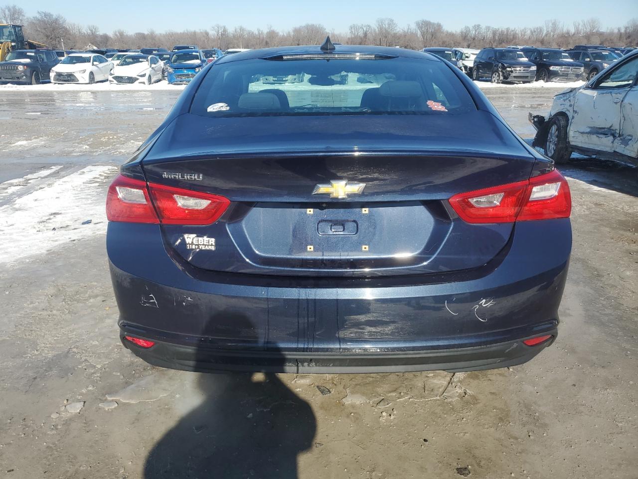 2017 Chevrolet Malibu VIN 1G1ZB5ST0HF215367 Copart auction photo, side / rear end damage thumbnail 6