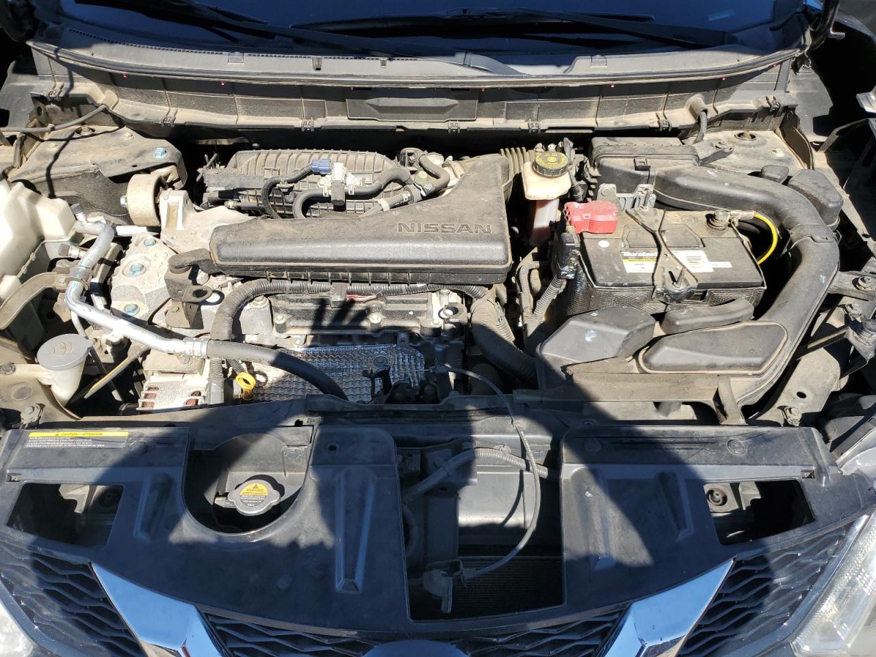 2016 Nissan Rogue VIN KNMAT2MT9GP608855 Copart auction photo, side / minor dent/scratches damage thumbnail 12