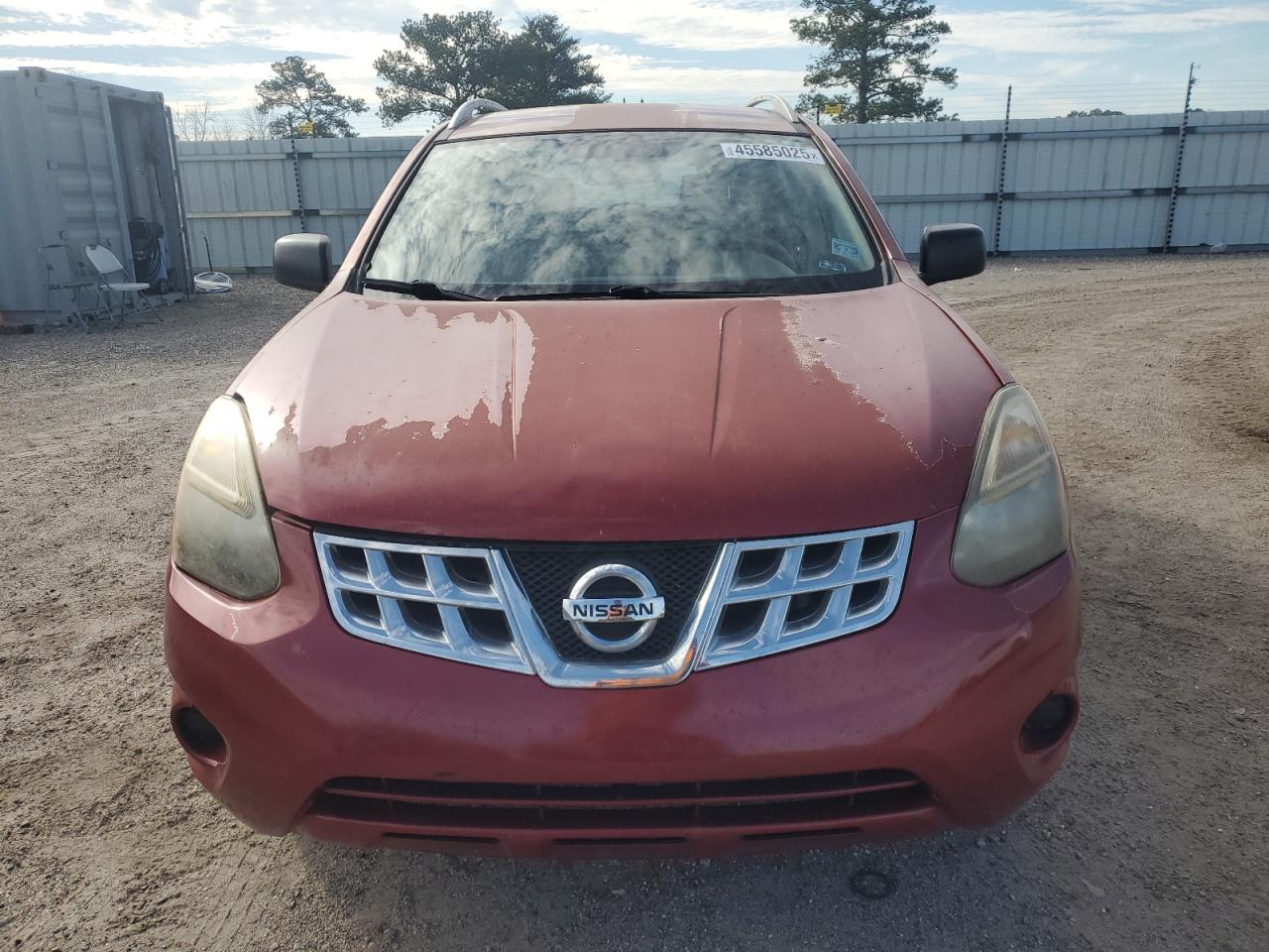 2015 Nissan Rogue VIN JN8AS5MTXFW664123 Copart auction photo, side damage thumbnail 5