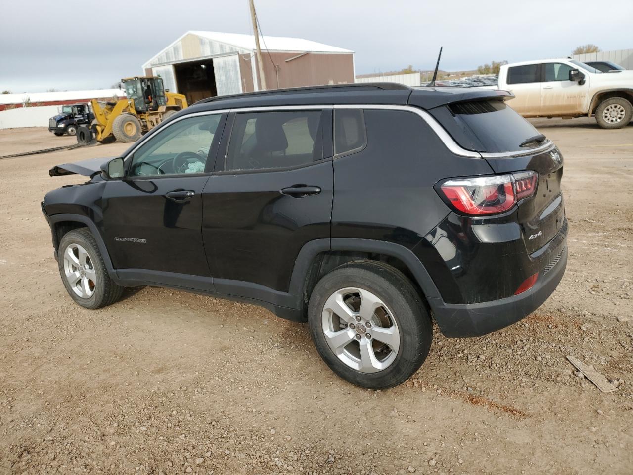 2018 Jeep Compass VIN 3C4NJDBB7JT348911 Copart auction photo, front end damage thumbnail 2