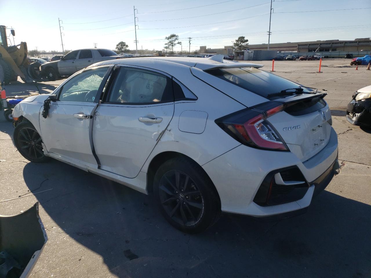 2021 Honda Civic VIN SHHFK7H61MU212997 Copart auction photo, rollover damage thumbnail 2