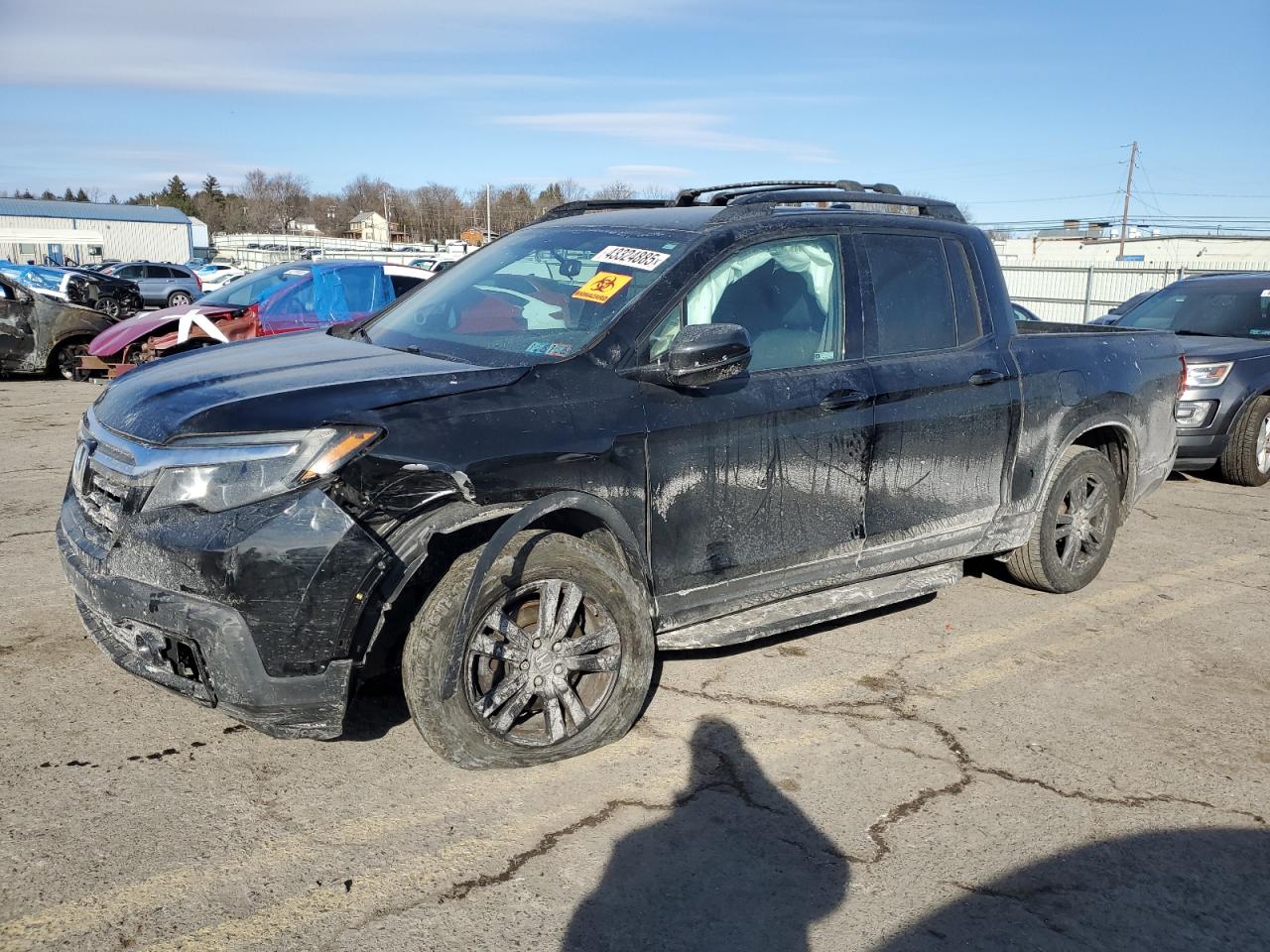 2019 Honda Ridgeline VIN 5FPYK3F10KB001871 - Copart auction photo