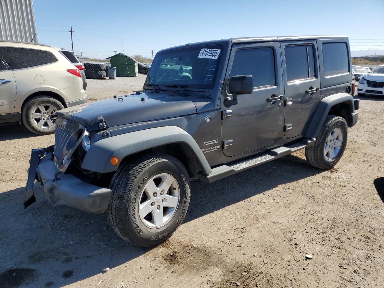2018 Jeep Wrangler VIN 1C4HJWDG2JL919640
