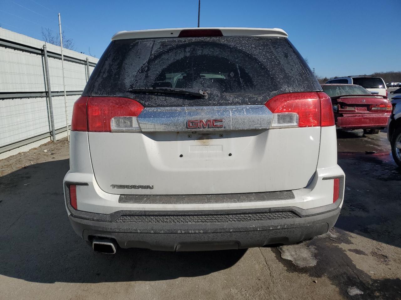 2016 GMC Terrain VIN 2GKALMEK6G6142310 Copart auction photo, front end damage thumbnail 6