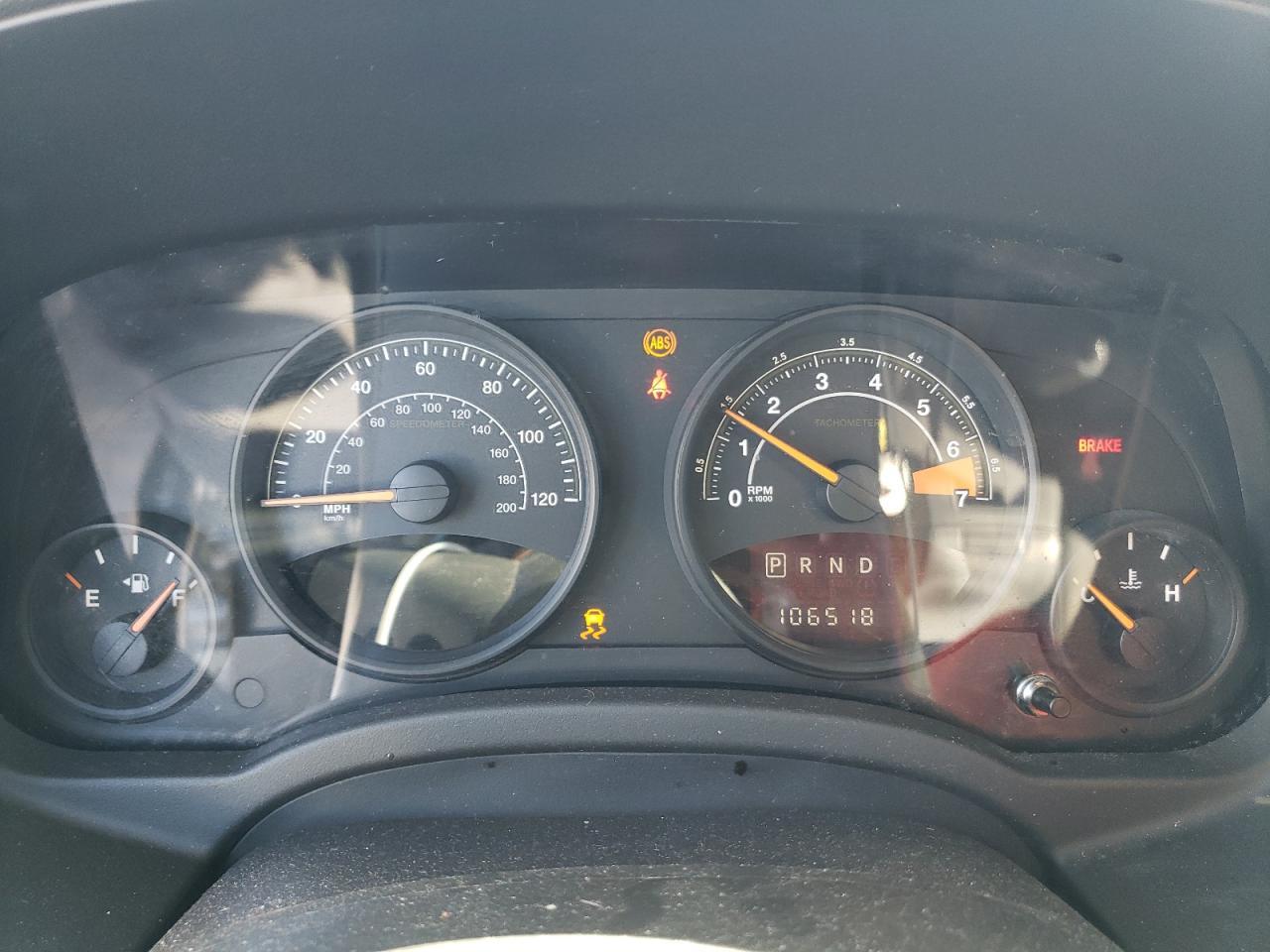 2014 Jeep Liberty (Patriot) VIN 1C4NJRBB9ED751832 Copart auction photo, front end / rear end damage thumbnail 9