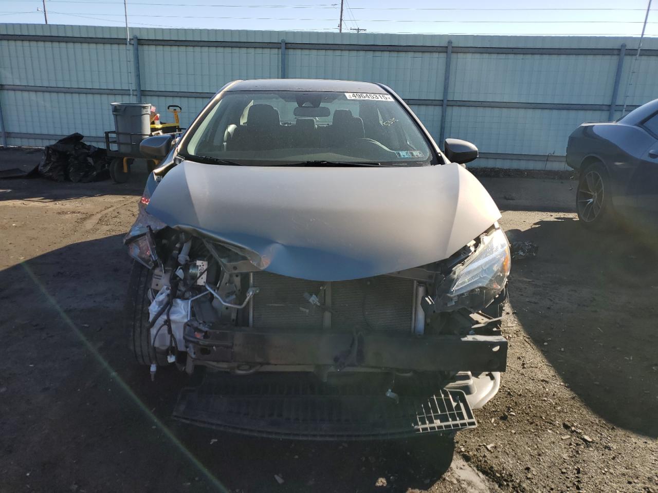 2018 Toyota Corolla VIN 5YFBURHE4JP817531 Copart auction photo, front end damage thumbnail 5
