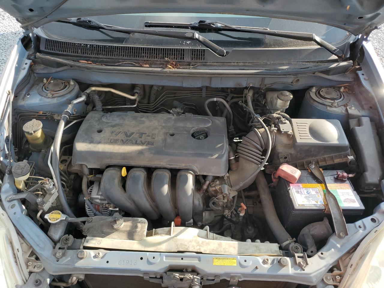 2006 Toyota Corolla VIN 2T1LR32E96C558697 Copart auction photo, front end / side damage thumbnail 13
