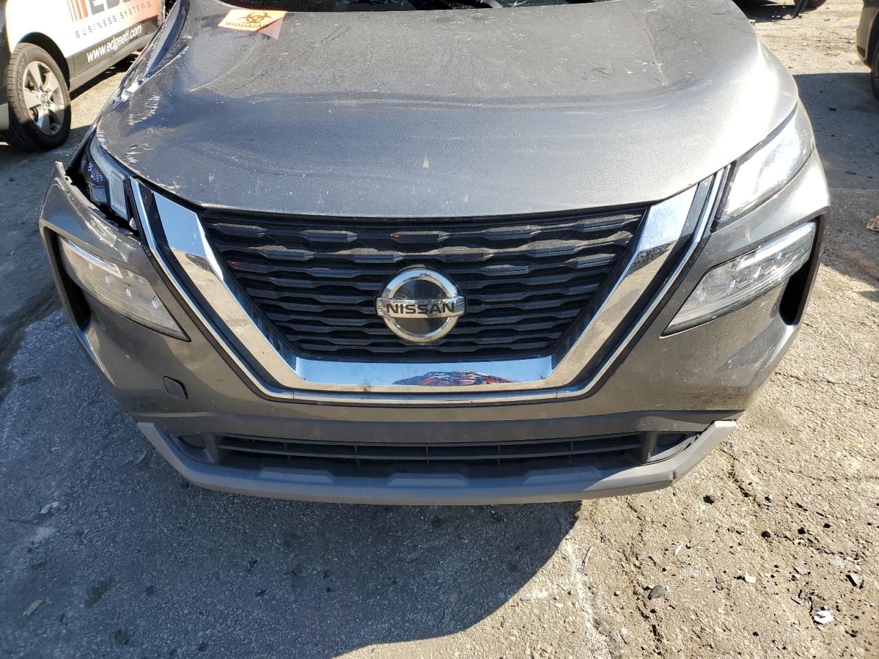 2021 Nissan Rogue VIN 5N1AT3BA9MC706449 Copart auction photo, all over damage thumbnail 11