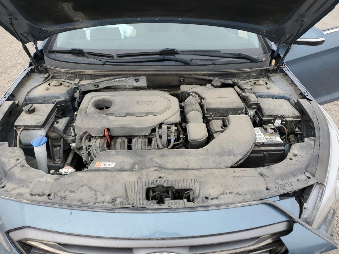 2017 Hyundai Sonata VIN 5NPE34AF5HH585308 Copart auction photo, front end / minor dent/scratches damage thumbnail 11