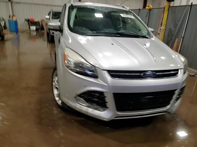 2014 Ford Escape VIN 1FMCU9J92EUE45855 Copart auction photo, side / front end damage thumbnail 14
