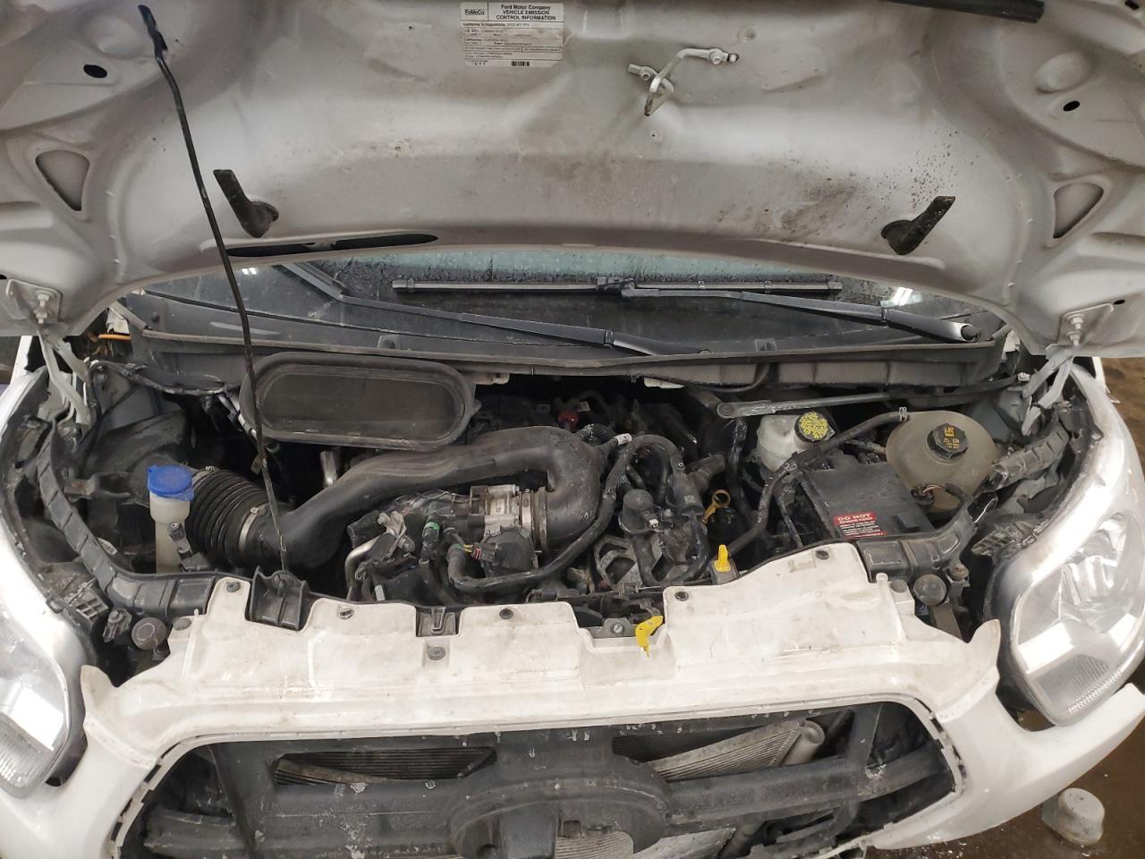 2020 Ford Transit VIN 1FTBR1Y80LKA71237 Copart auction photo, front end damage thumbnail 11