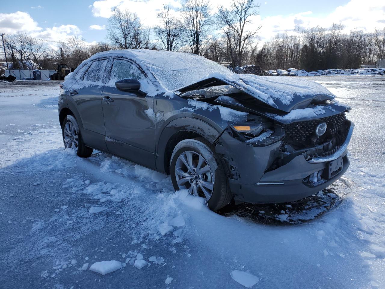 2023 Mazda CX-30 VIN 3MVDMBCM1PM574175 Copart auction photo, front end damage thumbnail 4