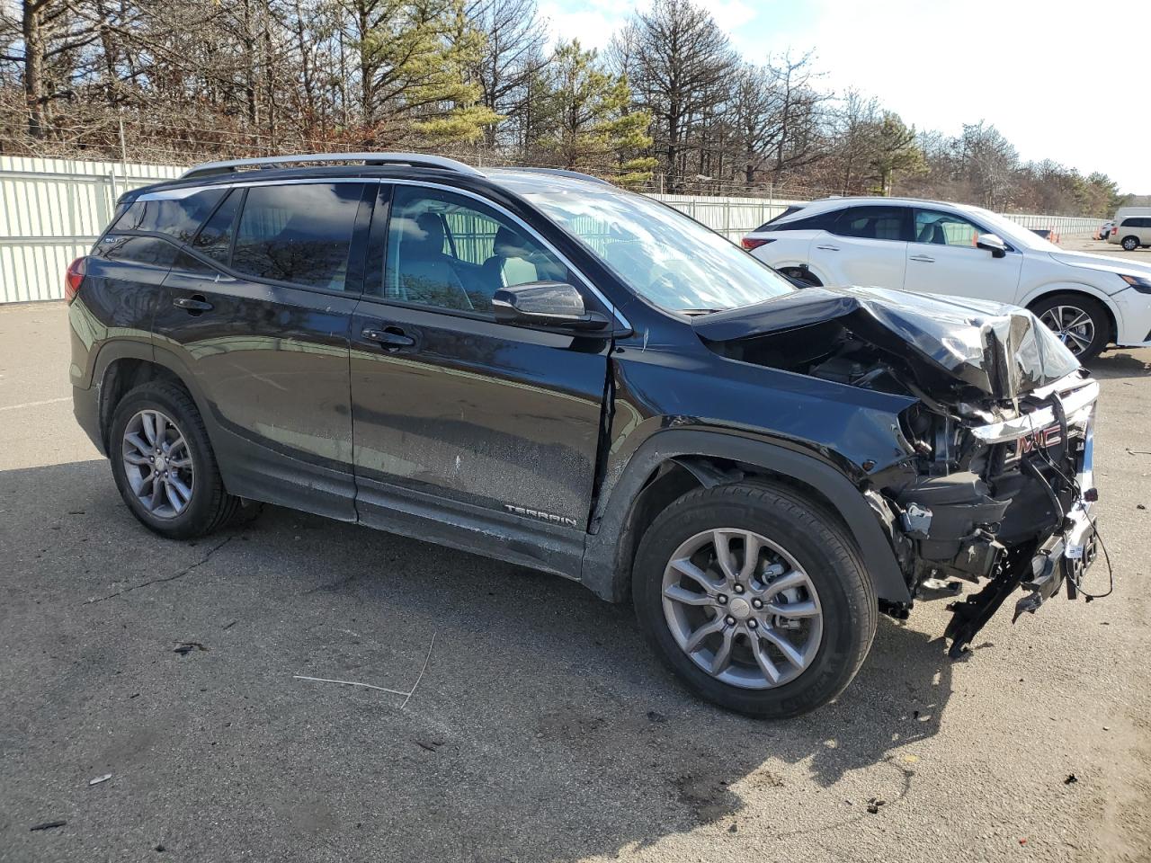 2022 GMC Terrain VIN 3GKALVEV3NL297552 Copart auction photo, front end / minor dent/scratches damage thumbnail 4