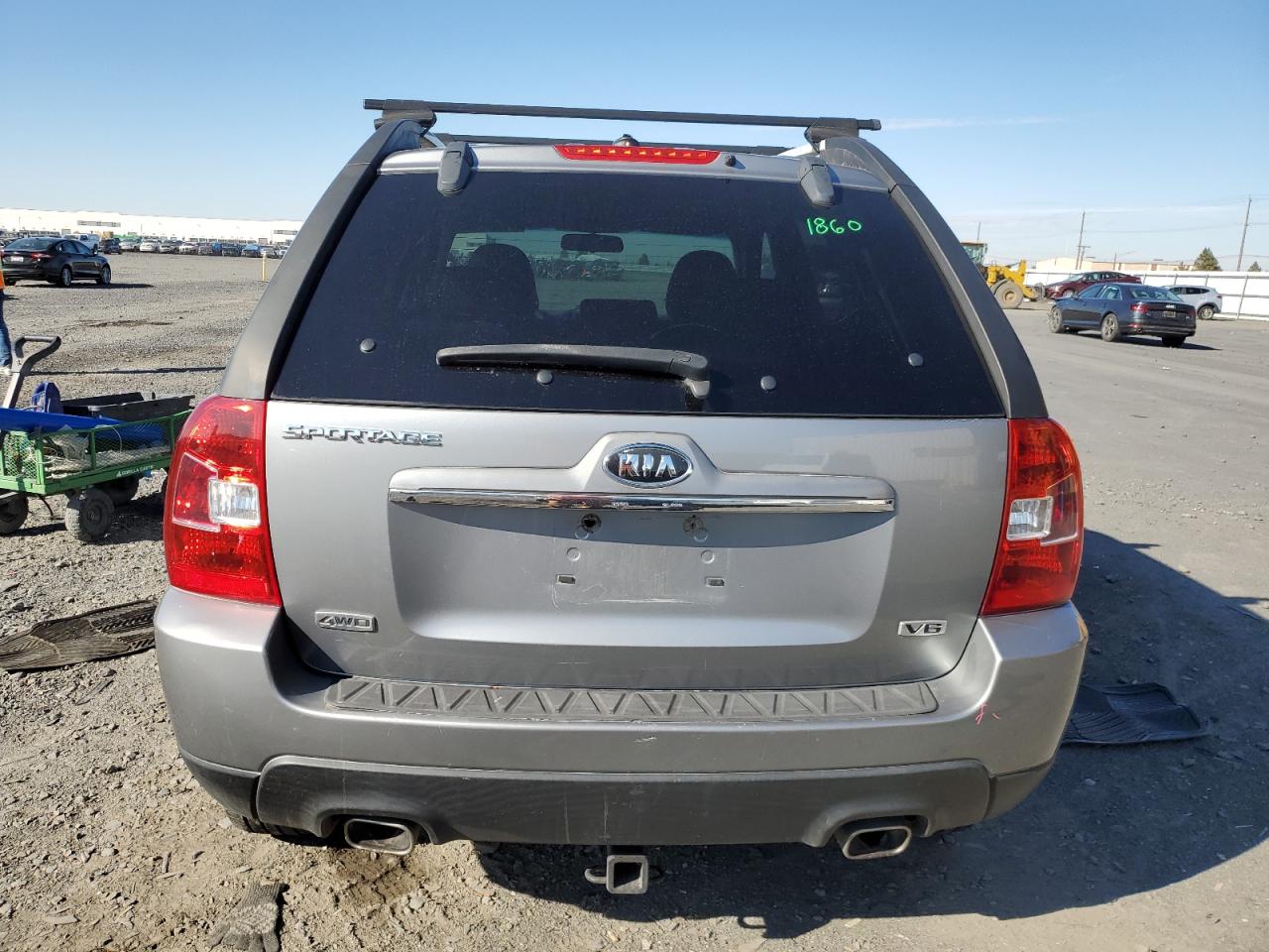 2010 KIA Sportage VIN KNDKGCA34A7695459 Copart auction photo, front end damage thumbnail 6