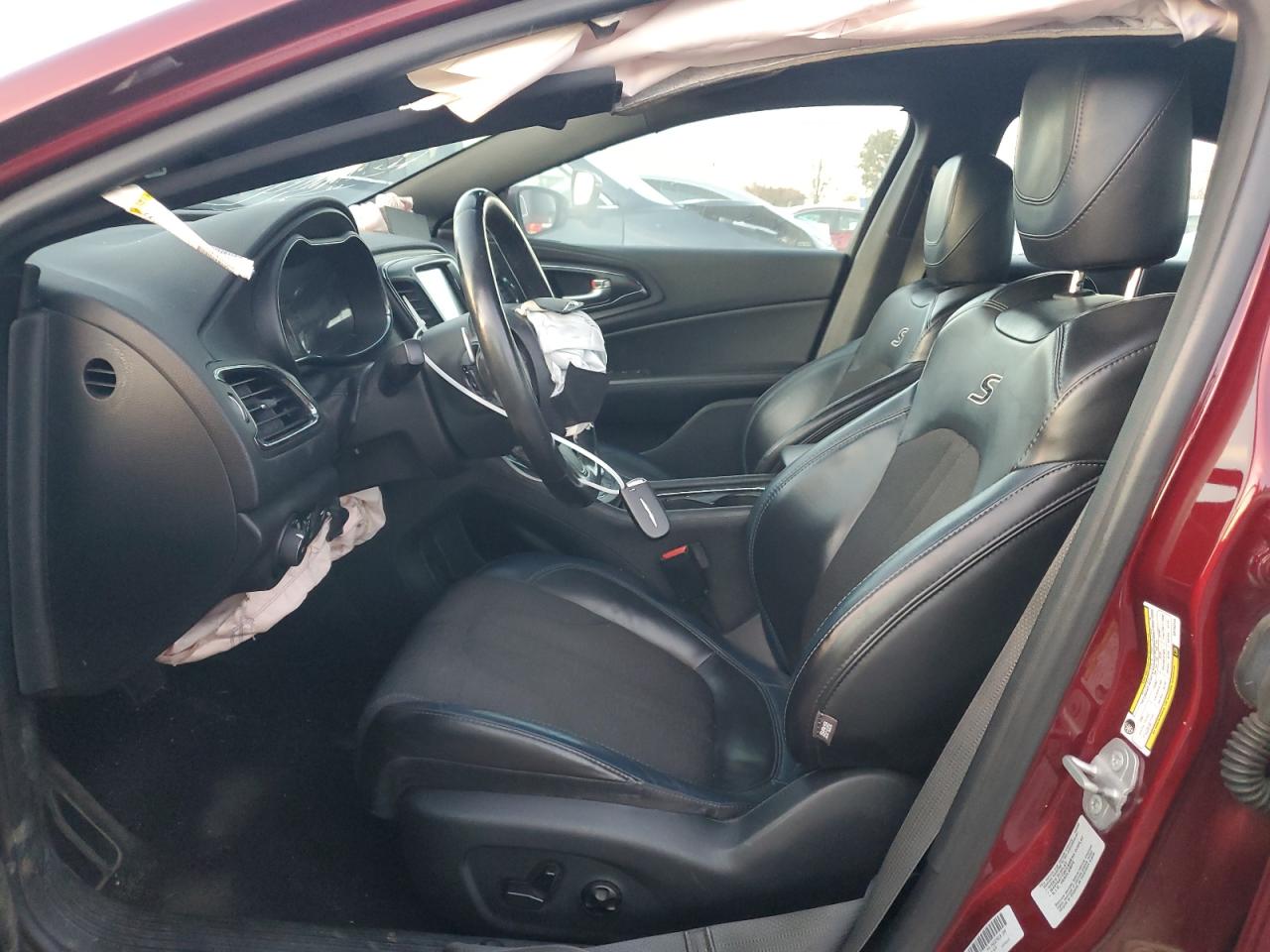 2016 Chrysler 200 VIN 1C3CCCDG3GN163109 Copart auction photo, front end / side damage thumbnail 7