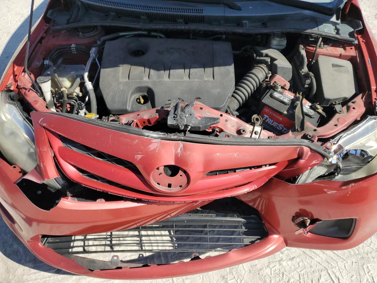 2011 Toyota Corolla VIN 2T1BU4EE0BC712221 Copart auction photo, front end / minor dent/scratches damage thumbnail 12
