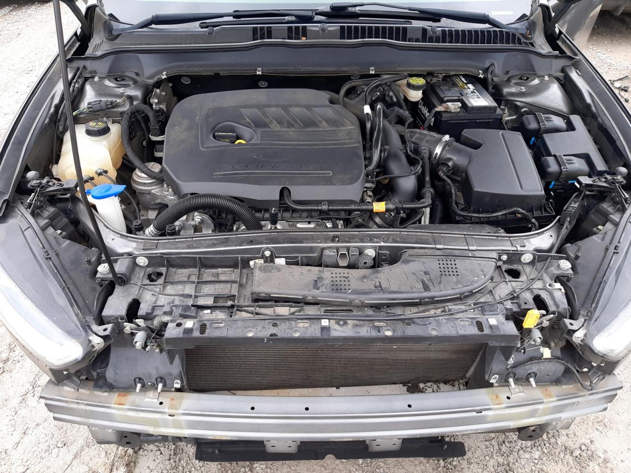 2016 Ford Fusion VIN 1FA6P0HD8G5102128 Copart auction photo, front end damage thumbnail 11