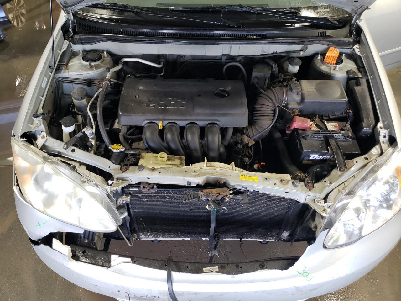 2003 Toyota Corolla VIN 1NXBR38E13Z133634 Copart auction photo, front end / rear end damage thumbnail 11
