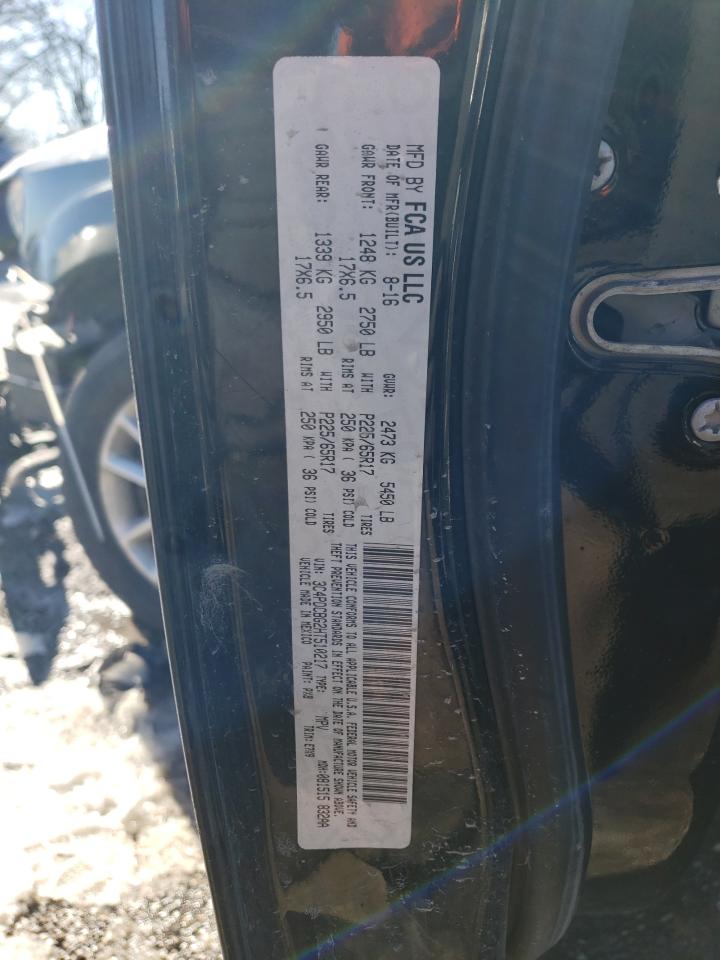 2017 Dodge Journey VIN 3C4PDCBG2HT510217 Copart auction photo, all over / mechanical damage thumbnail 13