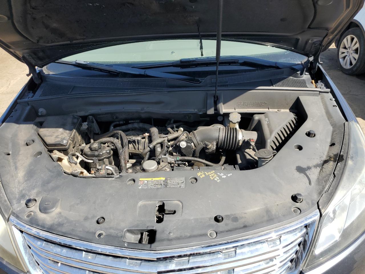 2014 Chevrolet Traverse VIN 1GNKVFKD1EJ269906 Copart auction photo, burn / front end damage thumbnail 14