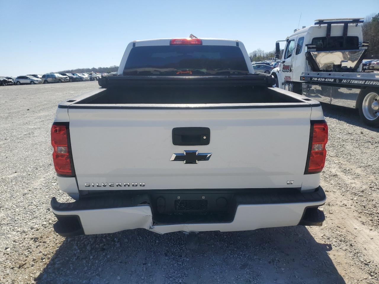2017 Chevrolet Silverado VIN 3GCUKREC9HG353573 Copart auction photo, rollover damage thumbnail 6