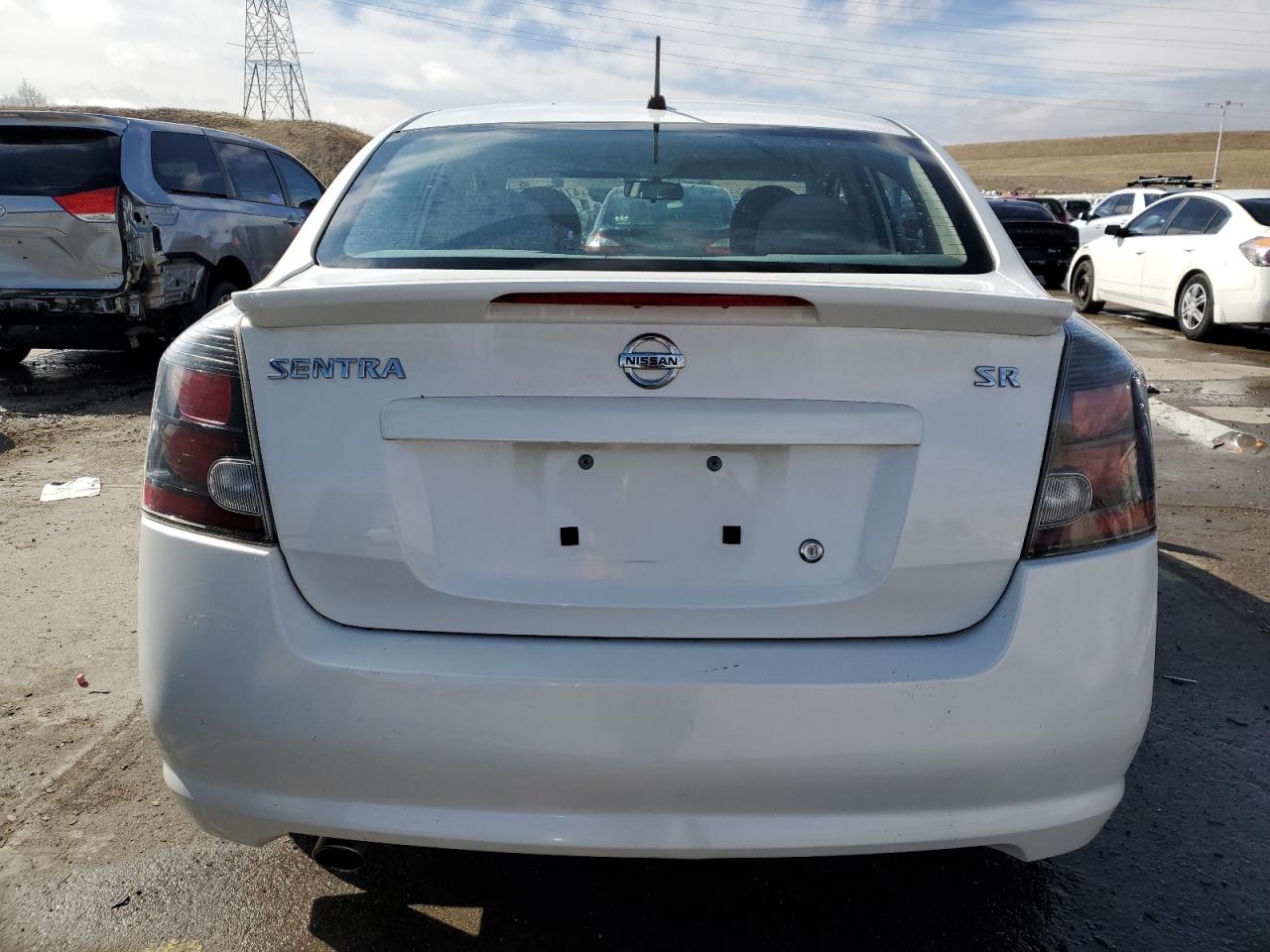2012 Nissan Sentra VIN 3N1AB6AP6CL739428 Copart auction photo, front end / side damage thumbnail 6