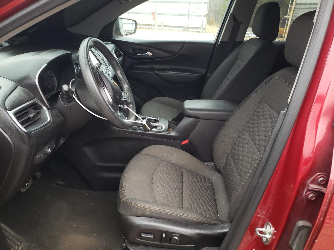 2018 Chevrolet Equinox VIN 2GNAXSEV1J6203205 Copart auction photo, front end / side damage thumbnail 7