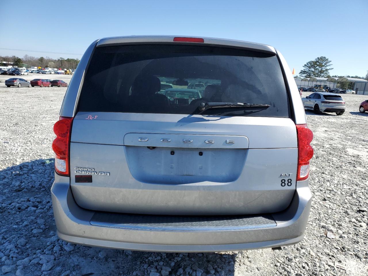2020 Dodge Caravan VIN 2C4RDGCG6LR201361 Copart auction photo, front end / side damage thumbnail 6