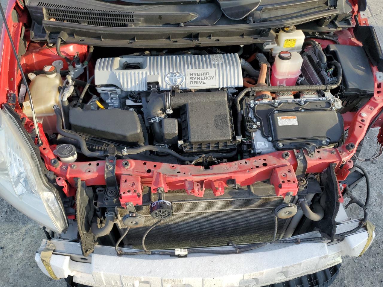 2015 Toyota Prius VIN JTDKN3DU6F0403496 Copart auction photo, vandalism / front end damage thumbnail 11
