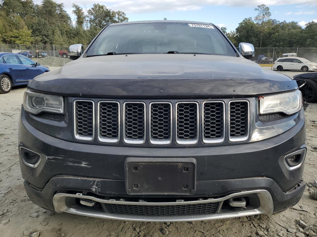 2014 Jeep Grand Cherokee VIN 1C4RJFCGXEC521409 Copart auction photo, all over / vandalism damage thumbnail 5